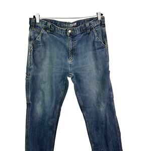 Carhartt Jeans FR Flame Resistant Men’s Carpenter Blue Denim